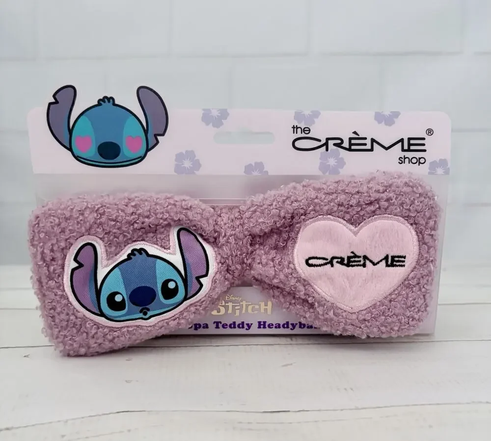 The Creme Shop Stitch Plush Spa Teddy Headyband Disney Stitch Headband NIP